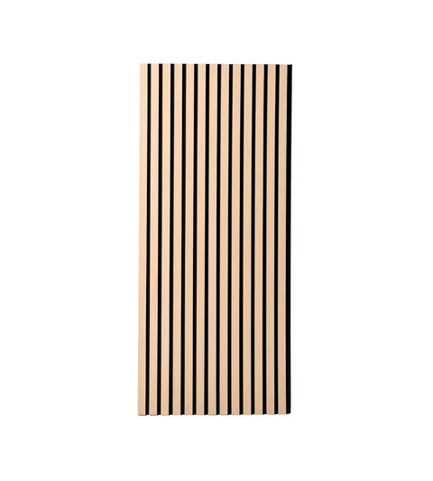 Premium fleksibel akustikpanel i egetræsfiner 1200x520x18 mm