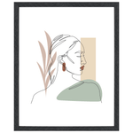 Lea billedramme 40x50 cm sort