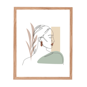 Paloma billedramme 40x50 cm træ