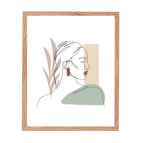 Paloma billedramme 40x50 cm træ