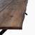 Susan plankebord - 240x95 cm - i smoked eg med krydsben - (Forberedt til tillægsplader)