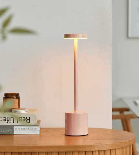 Elvis LED bordlampe Lyserød