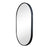 Sofie Ovalt Spejl Med Sort Ramme 50 x 80 cm