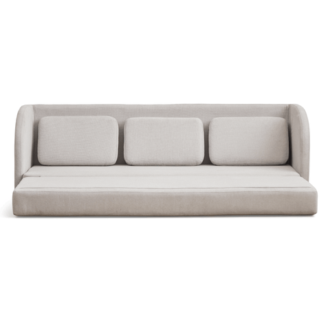 Katarina foldbar sovesofa beige L: 217 x D: 77/145 x H: 75 cm