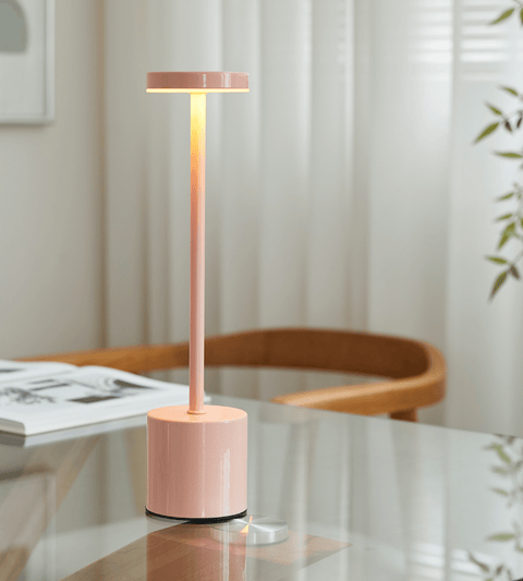 Elvis LED bordlampe Lyserød