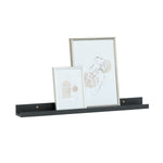 Emmie billedhylde sort 60x7 cm