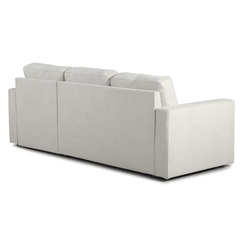 Sinus beige sovesofa med vendbar chaiselong og opbevaring