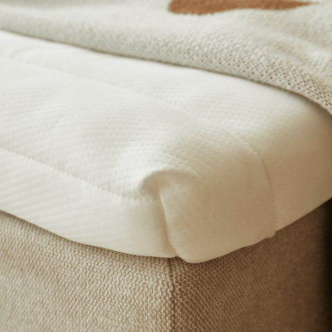 Premium Aksel hvid topmadras i memoryskum 140x200x7 cm