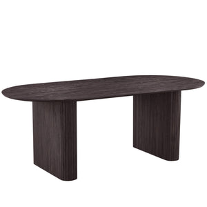 Amelia spisebord i røget egelook 200 x 100 cm