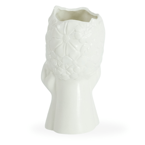 Asti keramik vase i hvid 19,8 cm