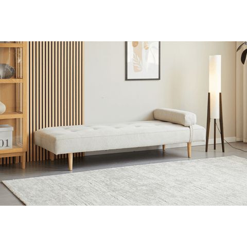 Audrey daybed beige H:56 x B:80 x L:200