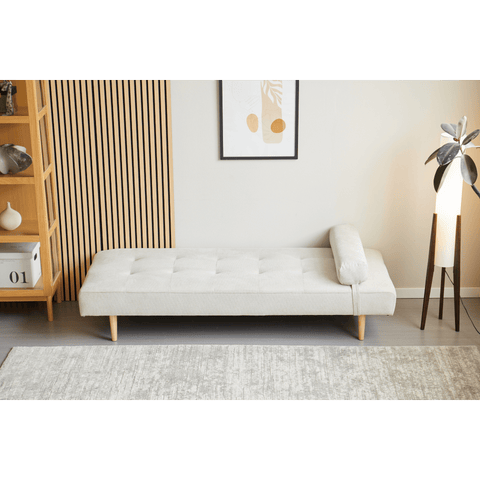 Audrey daybed beige H:56 x B:80 x L:200