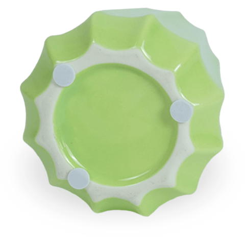 Caddi keramik vase grøn 15 cm
