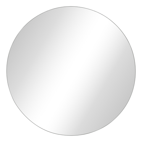 Claudia rundt spejl uden ramme Ø80 cm
