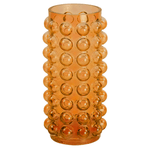 Bea glasvase ravfarvet 23 cm