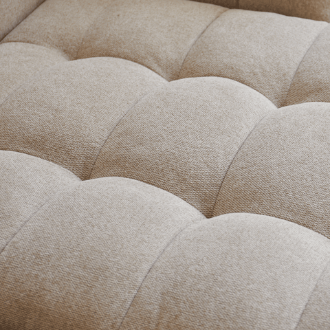 Poppy chaiselong bubble sofa sand - venstrevendt