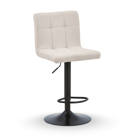 Diana - beige justerbar barstol med drejefunktion 360 grader