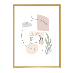 Lyra Billedramme 30x40 cm guld