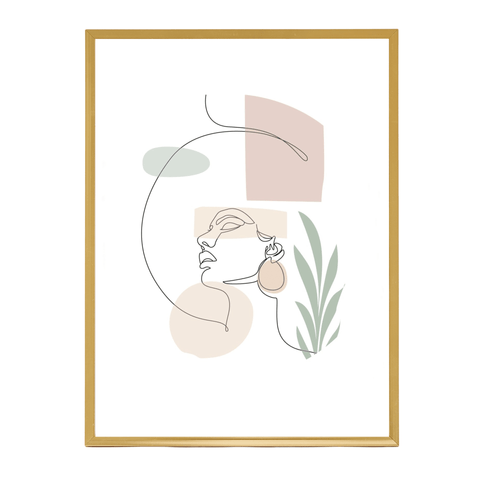 Lyra Billedramme 30x40 cm guld