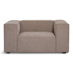 Hailey lænestol i sand L: 136 X D: 100 X H: 64 Cm