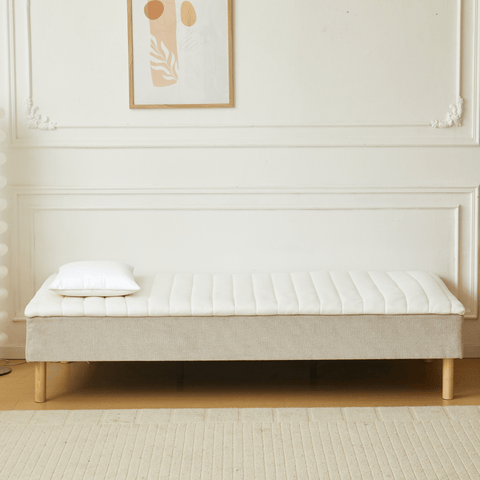 Henry hvid topmadras i PU-skum 90x200x4 cm