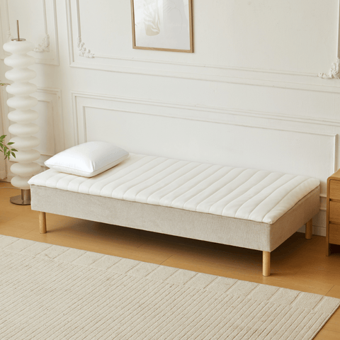 Henry hvid topmadras i PU-skum 90x200x4 cm