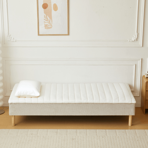 Henry hvid topmadras i PU-skum 90x200x4 cm