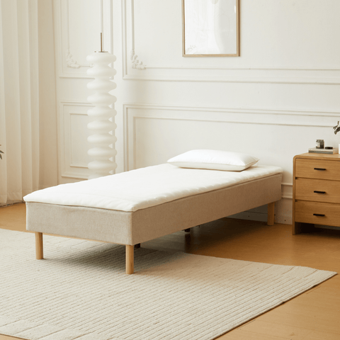 Henry hvid topmadras i PU-skum 90x200x4 cm