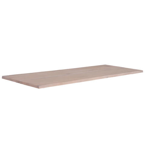 Plankebord hvidolieret bordplade 200*95 cm