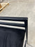 Allie barstol til køkken - Sort velour 75 cm. Bøjede ben + ridser (OU5487)