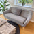 Layla 3 personers sofa - grå tekstil med træben - L: 169 cm D: 83 cm H: 82 cm