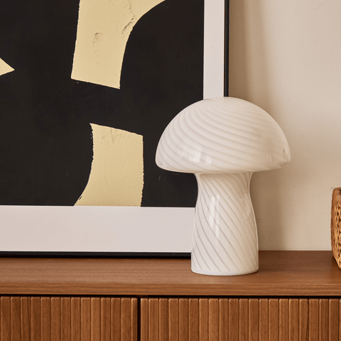 Ida Mushroom LED lampe hvid 24 cm