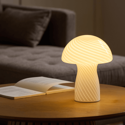 Ida Mushroom LED lampe hvid 24 cm