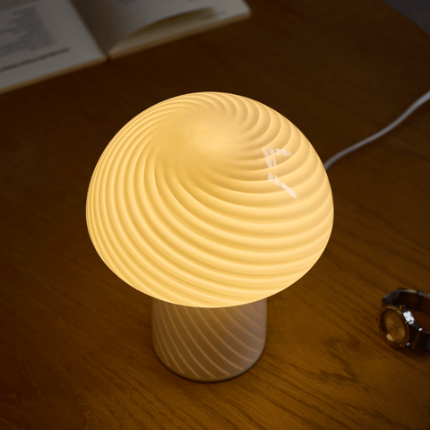 Ida Mushroom LED lampe hvid 24 cm