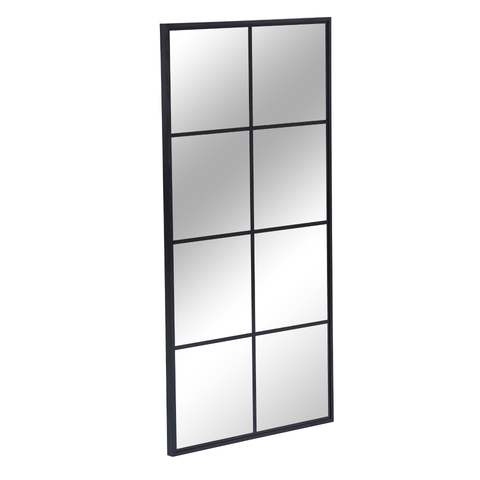 Josie New yorker spejl sort 120x60 cm