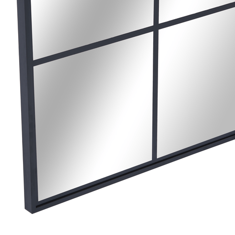 Josie New yorker spejl sort 120x60 cm