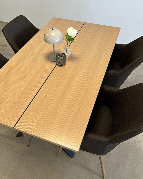 Marly Plankebord i egetræsfiner 150x80x75 cm