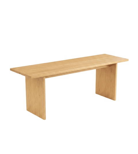 Mekia - bænk i eg 110x35x45 cm