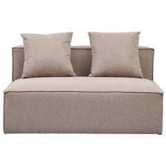 Hailey midtermodul i sand L: 121 X D: 100 X H: 65 cm