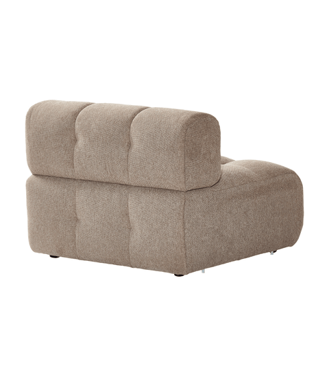 Lilie midter modul i sand  - L: 95 x D: 95 x H: 64 cm