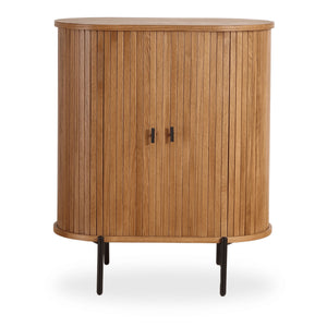 Florence jalousi skab med lameller i eg 70x40x85 cm