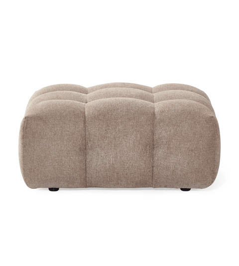 Lilie puf i sand - L: 95 x D: 95 x H: 44 cm