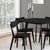 Roxby spisebordsstol - Træstol i sort egetræ - Mindre fejl (OU5043)