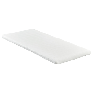 Henry hvid topmadras i PU-skum 90x200x4 cm