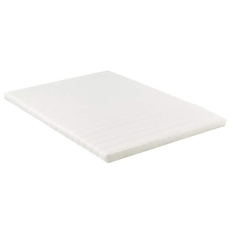 Henry hvid topmadras i PU-skum 140x200x4 cm