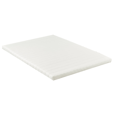 Premium Aksel hvid topmadras i memoryskum 180x200x7 cm