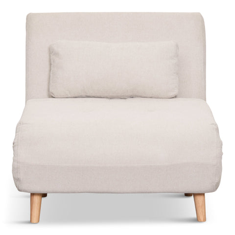 Thalia foldbar sovesofa beige tekstil