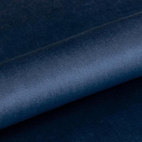 Vega - Dark Blue Velvet stofprøve