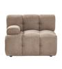 Lilie venstre modul i sand - L: 95 x D: 95 x H: 64 cm