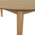Villum - Rundt spisebord i eg med udtræk 120/160/200 cm. Uden tillægsplader (OU5530)